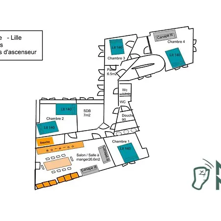 Nocnoc - Grand Place - L'authentique Apartment Lille