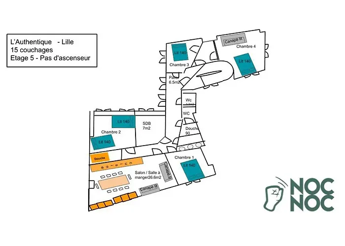 Nocnoc - Grand Place - L'authentique Appartamento Lilla